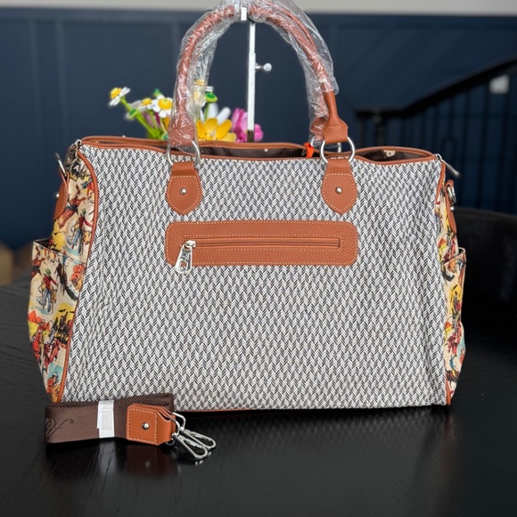 American Bling by Montana West Weekender Bag NWT - Picture 4 of 7